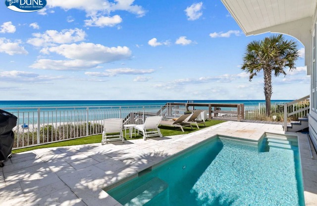 Enchantment | Beach Front, Private Pool, Unobstructed Gulf Views, Next to Rosemary Beach