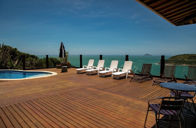 Gran casa de playa en el John Fernandes con vistas a Praia Brava