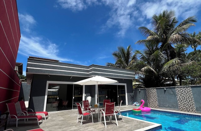 Casa Cerrada Condominio, Frente a la playa, Wifi, Piscina, Barbacoa, Cervecería