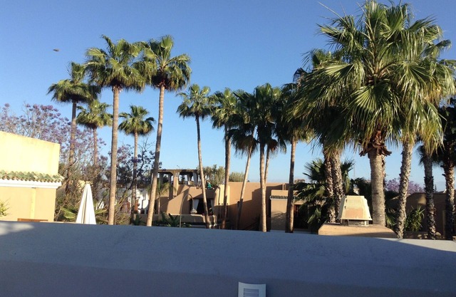 Un Riad inusual, un jardín colgante en la Kasbah.