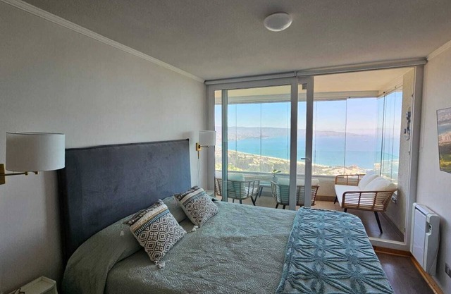 Exclusivo departamento en Reñaca con Vista al Mar