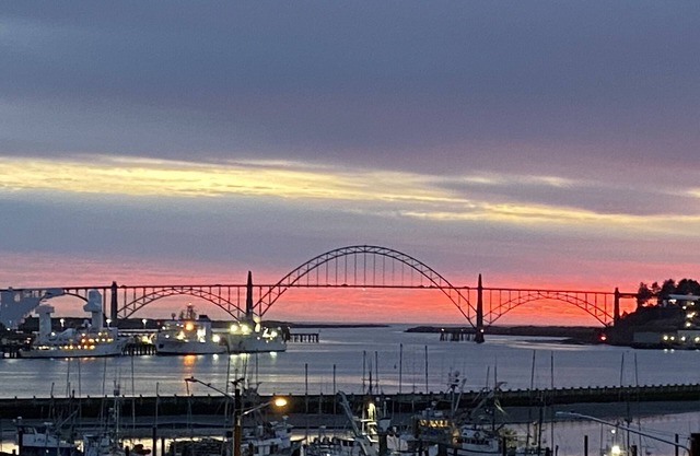 Experience Newport in the heart of the Harbor District with incredible sunsets