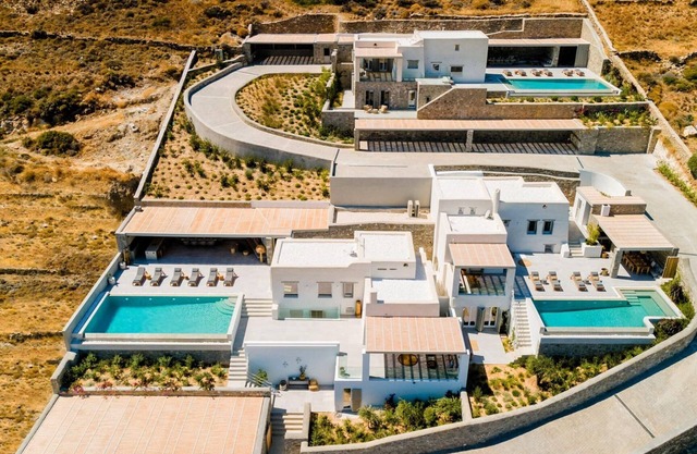 Exquisite Paros Villa | Villa Diamond | 9 Bedrooms | Breathtaking Sea Views and Two Infinity Pools | Drios