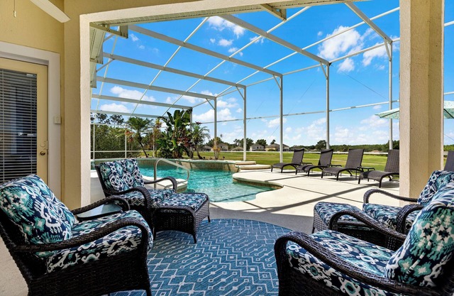 Fairway view Villa, casa de lujo con piscina, a 20 minutos de Disney, en el campo de golf