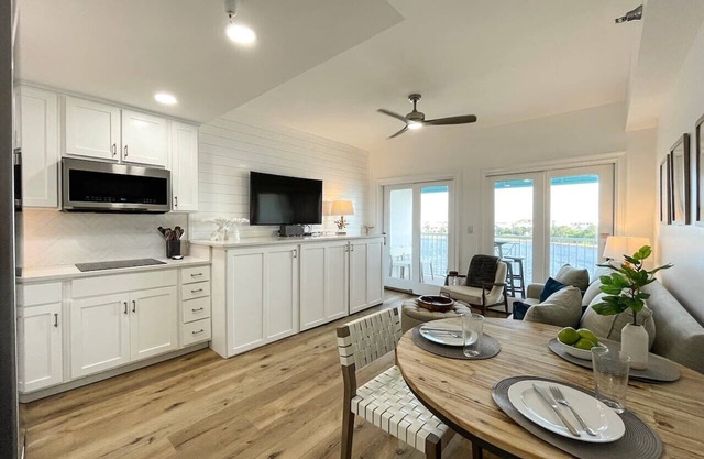 Coastal Charm | 1BR w/ Water Views + Daily Beach Service