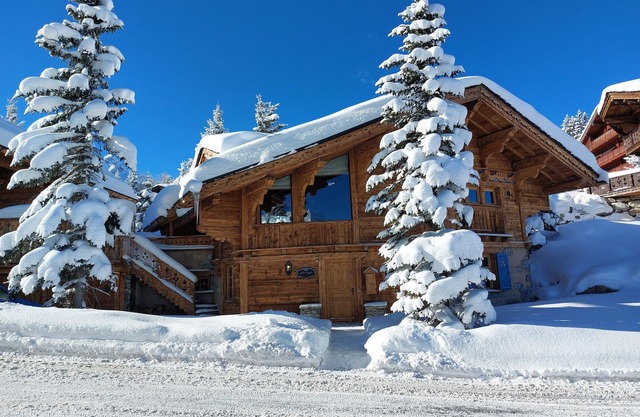 Chalet familiar auténtico con spa y vistas - Courchevel 1850