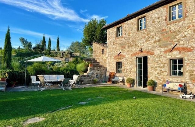 Family friendly 5 bedroom Chianti Villa
