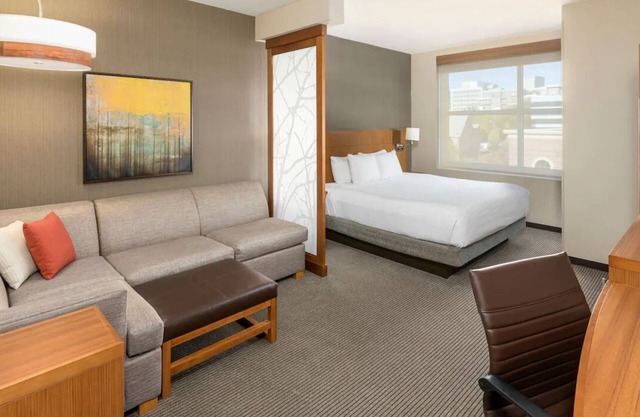 Family Getaway! 2 Queen Beds w/ Indoor Pool and Gym Access, Downtown Views!