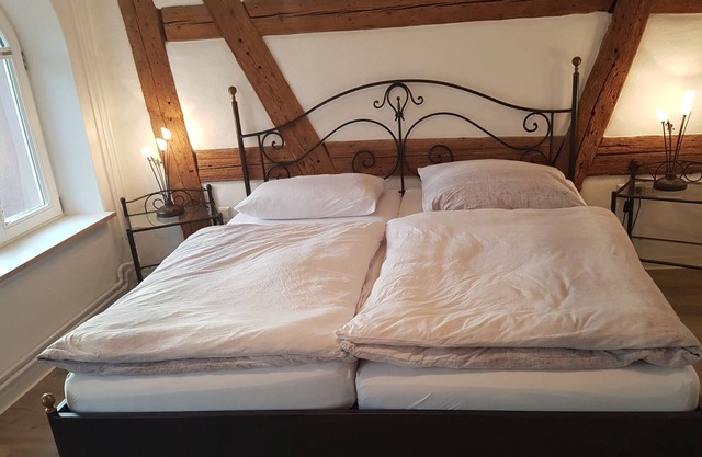 Nido de cigüeña, 59 m 2, 1 dormitorio, terraza grande, máx. 2 personas