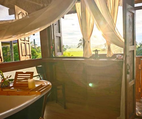 Fieldlight Pool Villa -Rice View &private pool云上稻影