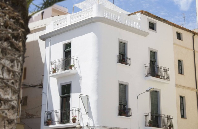 Casa de pescadores en primera linea