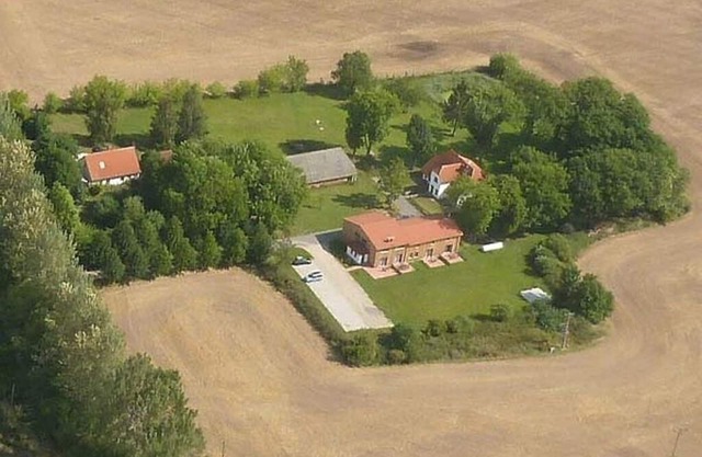 Residencia de vacaciones para cinco personas.