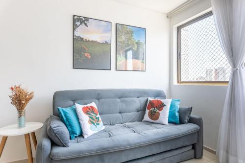 Flat completo e aconchegante nas Graças-SH109M