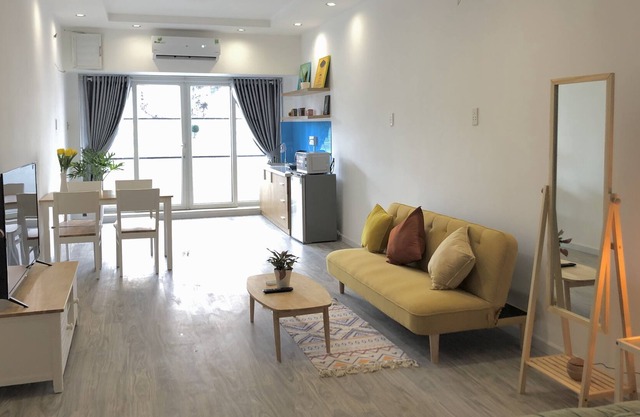 ♫♬Floral Mustard lovely Room in SaiGon Center 3per
