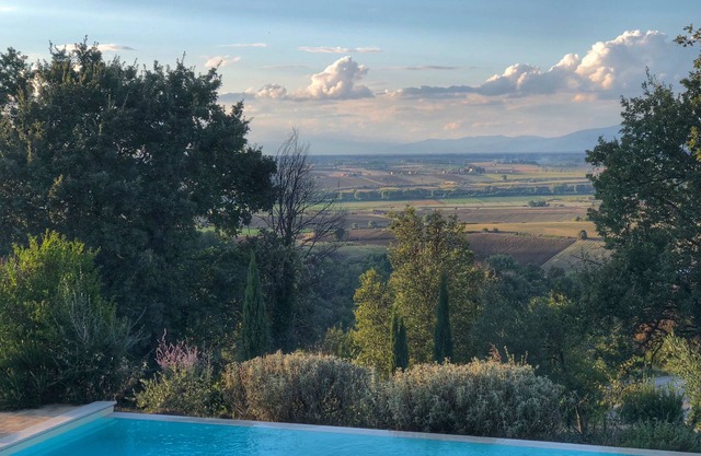 Villa Fonte della Pace con piscina y escuela de cocina
