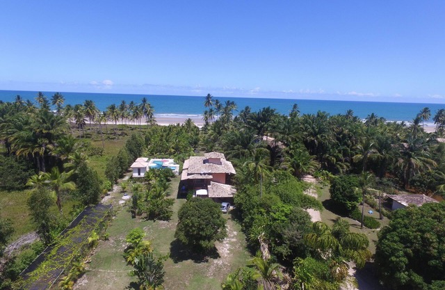 Casa de playa con piscina, 04 suites, km 25 Ilheus - Itacaré - Pie en la arena ...