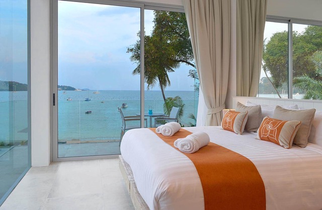 Paquete de lujo diario de $ 900 GRATIS, Villa frente al mar de 6 camas, piscina privada, bar, barbacoa, gimnasio