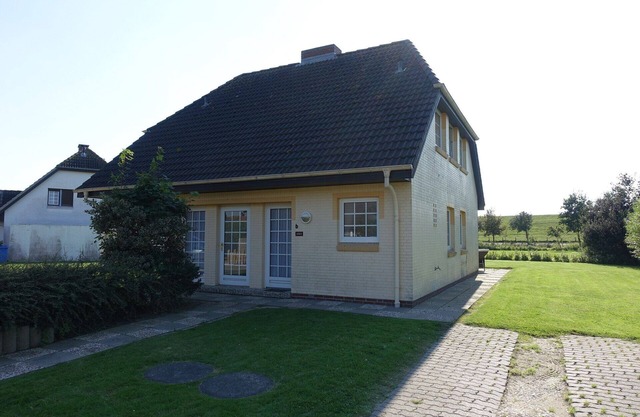 Friedrichskoog-Spitze, vista al dique, ubicación tranquila, distancias cortas, ideal para familias