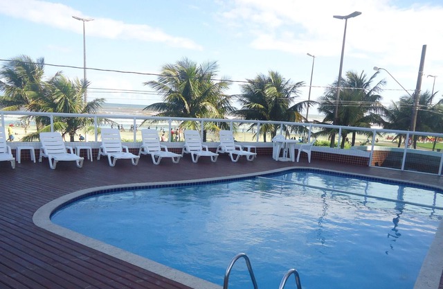 FRENTE MAR-C / PISCINA 01 Dorm. Acepto Tarjeta-Whats (11) 995346735