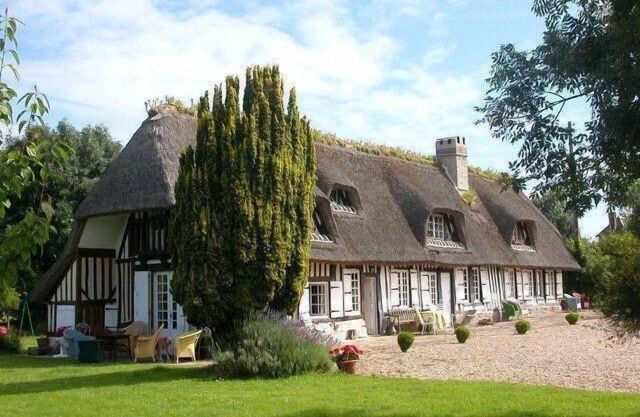 Magnífica casa de campo con techo de paja Honfleur