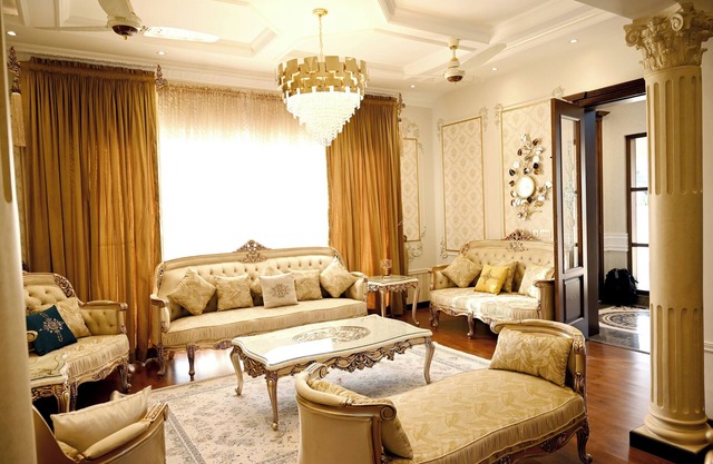 Fully furnished, 5-bedroom Luxury villa in DHA-6 Raya Fairways commercial Lahore