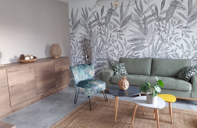 Furnished & decorated T3 apartment with terrace!
