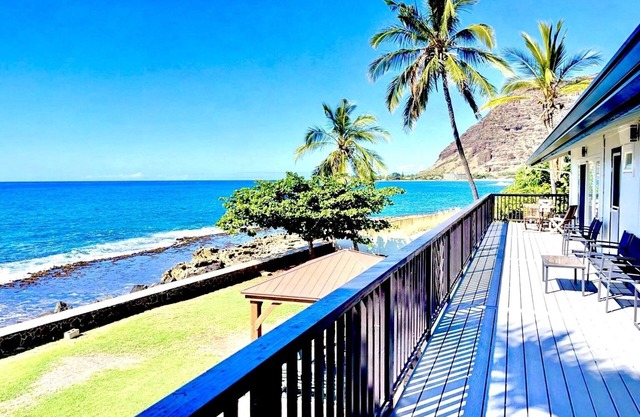 Furnished Oceanfront Home, 30 Day Rental, Inquire for Specific Dates
