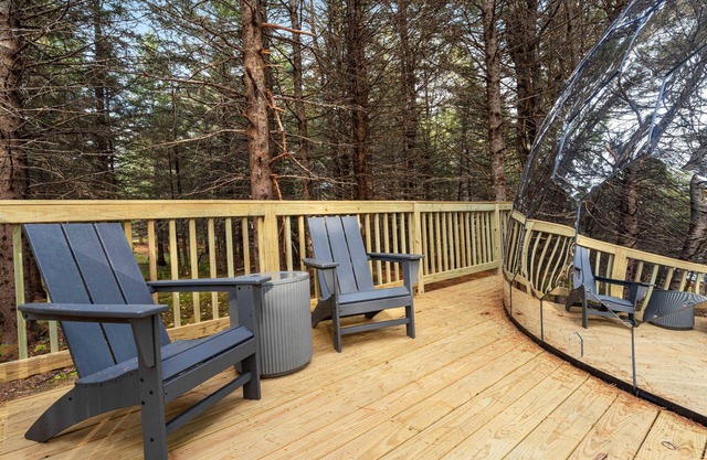 Gaia Nook-Mirror Dome with Private Bathroom