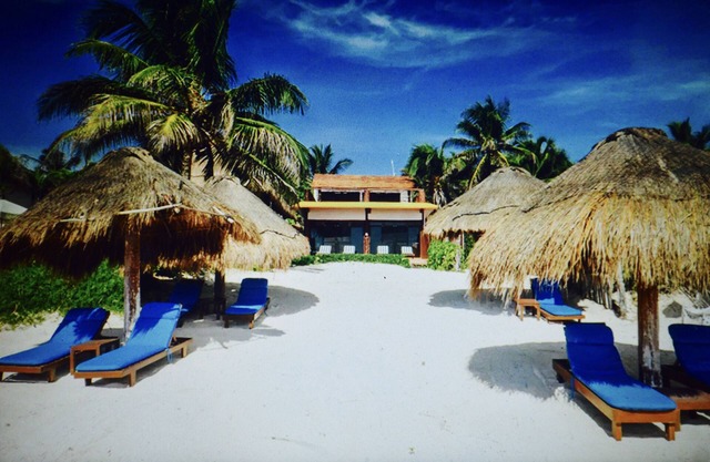 Garden View Studio on the Beach en Tulum ideal para parejas, familias o amigos.
