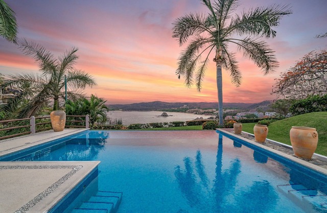 Gated Ocean View Villa with Direct Beach Access