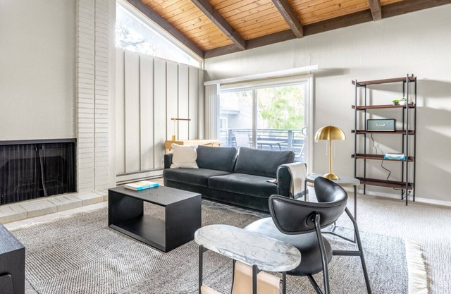 Generous Sunnyvale 3BR w/ Pool, Gym, A/C, near Caltrain, by Blueground