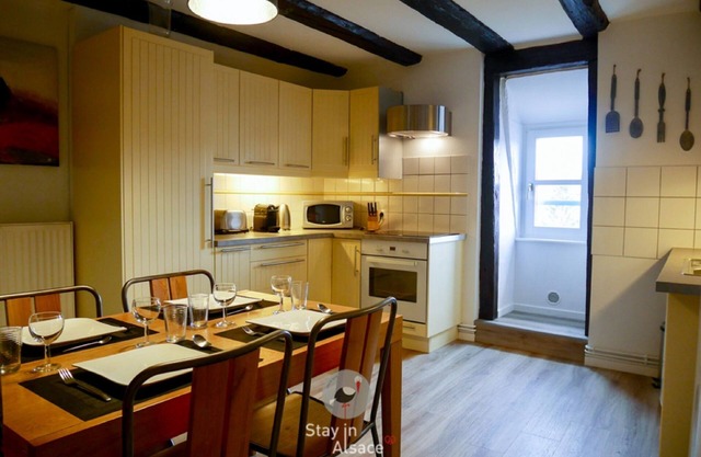Gîte-Apartamento-Baño con bañera-Vista a la Ciudad