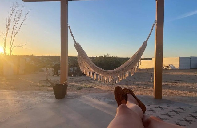 Glamping in a Geodesic Dome
