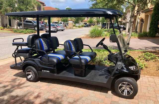 ¡CARRO DE 6 ASIENTOS DE GOLF! Com. PISCINA, PLAYA PRIVADA, 8 plazas. SANDESTIN. Mar Viche.