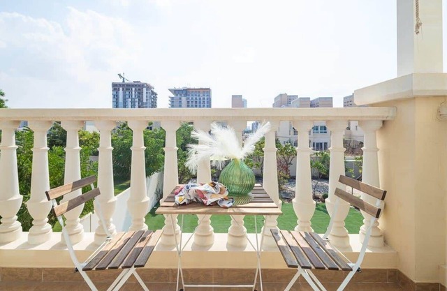 Grand 2BR Villa with Private Backyard in JVC