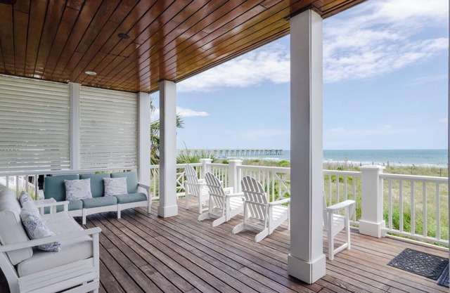 Disfrutar de un paraíso en esta exquisita casa frente al mar w / acceso a playa privada