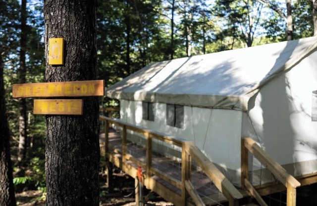 Green Heron’s Nest- Cozy Glamping Tent in RRG