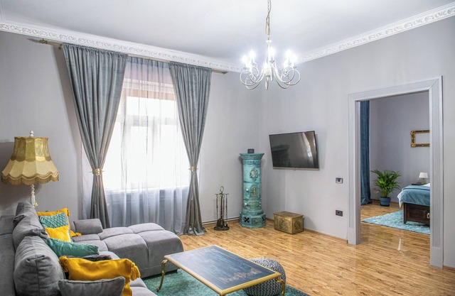 Grey Symphony - Charming vintage apartment with AC in downtown of Timisoara