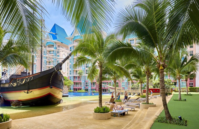 Gran Caribe condominio lugar fresco para la estancia familiar de sus vacaciones en Tailandia