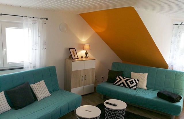 Gästehaus Koblenz - Dachgeschoss para hasta 10 personas con uso de jardín y barbacoa