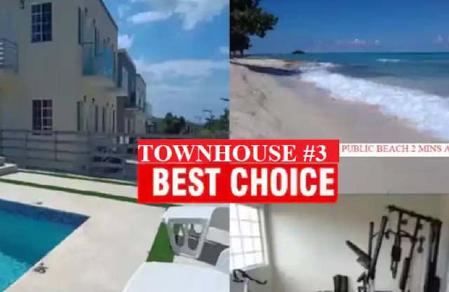 GYM+POOL+Hottub+3 Lounge Areas-#3 Airport 10minutes 2 BED 2.5 BATH TOWNHOUSE