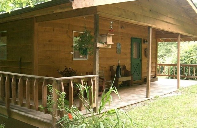 Appalachian Trail, Asheville, Rocky Fork, familia y mascotas, bosque privado