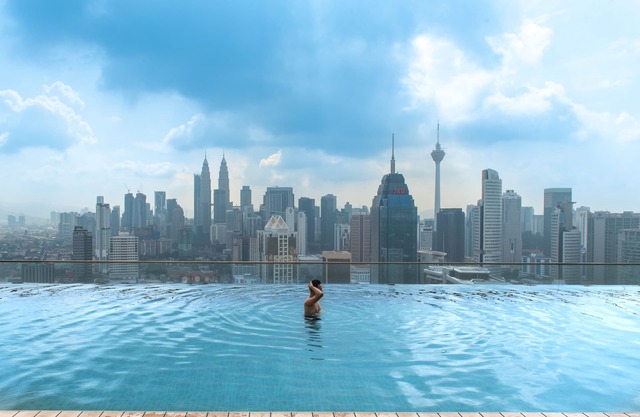 Piscina HC Studio @ Instaworthy Infinity (se proporciona Netflix y Wifi)