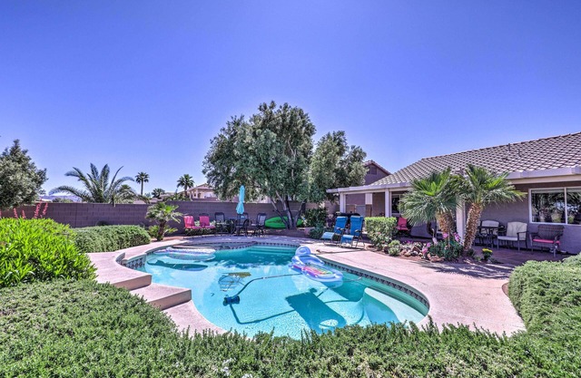 Henderson Home w/ Pool + Mountain, Strip Views!