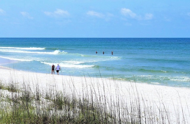 "Heron Cottage" is a pet friendly, 1 bed, 1 1/2 bath unit accommodating 4 guests. Community Pool.