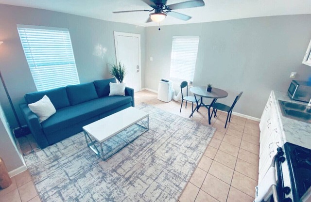 Cozy apartment in lovely Houston with AC, WiFi, Free Parking 15 min to DT/IAH