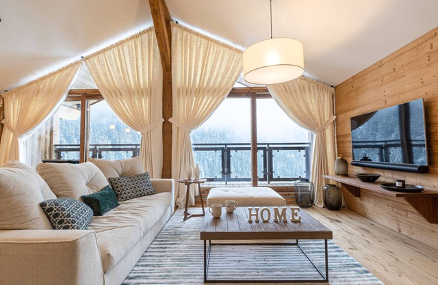 Apartamento de alta gama en Courchevel 1650 con garaje, balcón y WiFi