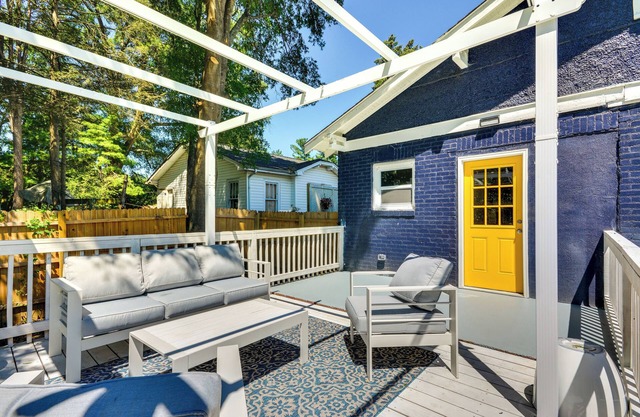 High Point Vacation Rental w/ Private Deck & Yard!