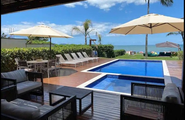 High standard house on the sand in a closed condominium
