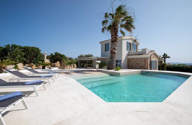 Hilltop Sardinian Elegance | Villa Sassari | Panoramic Sea Views | Santa Teresa di Gallura